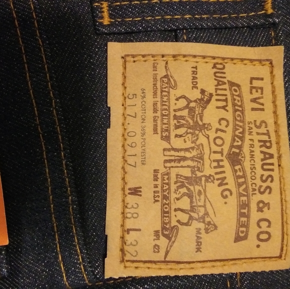 Levi's  517 Vintage Mens Jeans - Picture 3 of 6